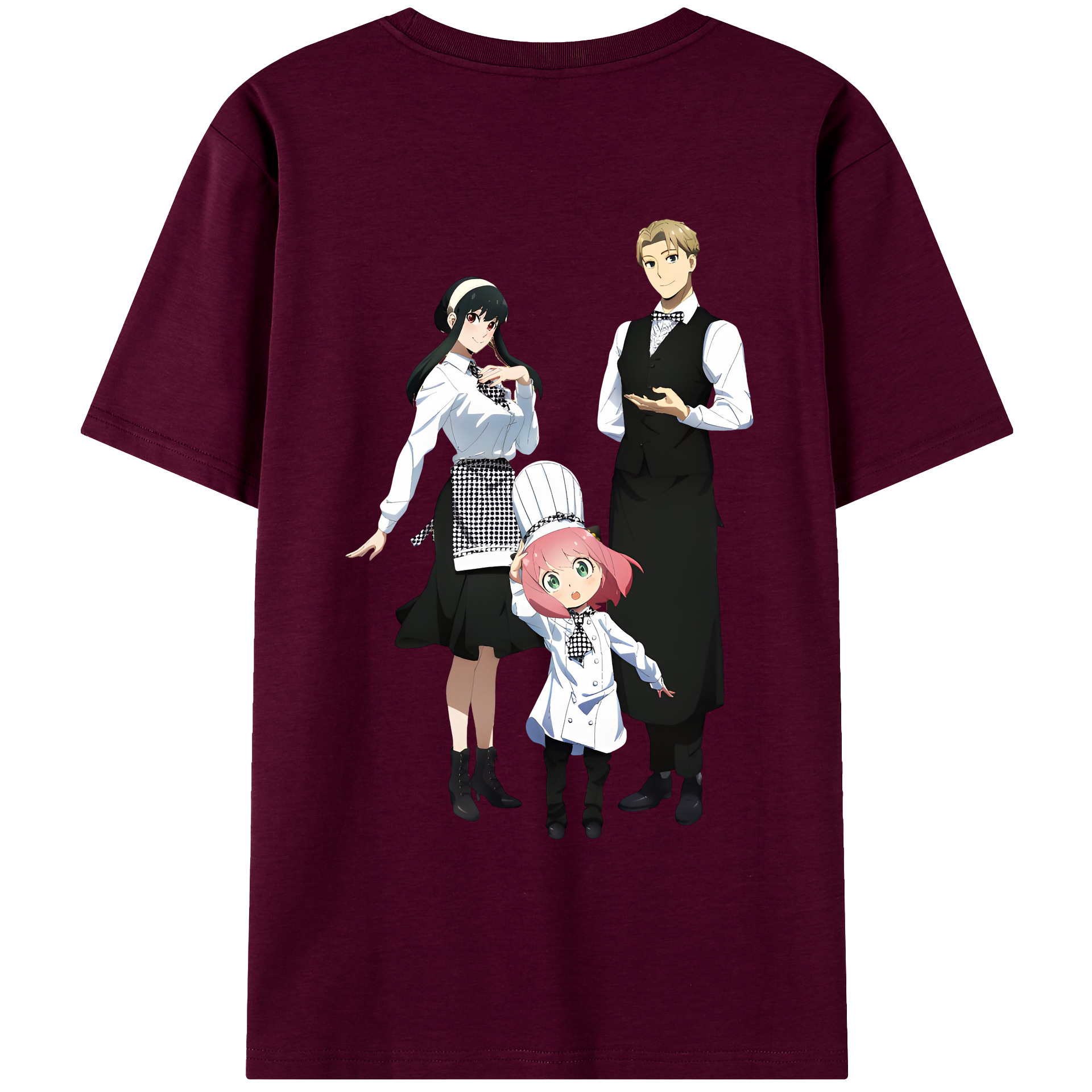 （画像用） SPY×FAMILY间谍家家酒 レディース半袖Tシャツ(バックプリント)
